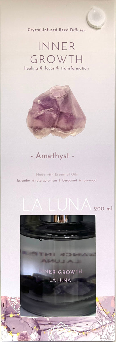 La Luna Crystal Infused Reed Diffuser