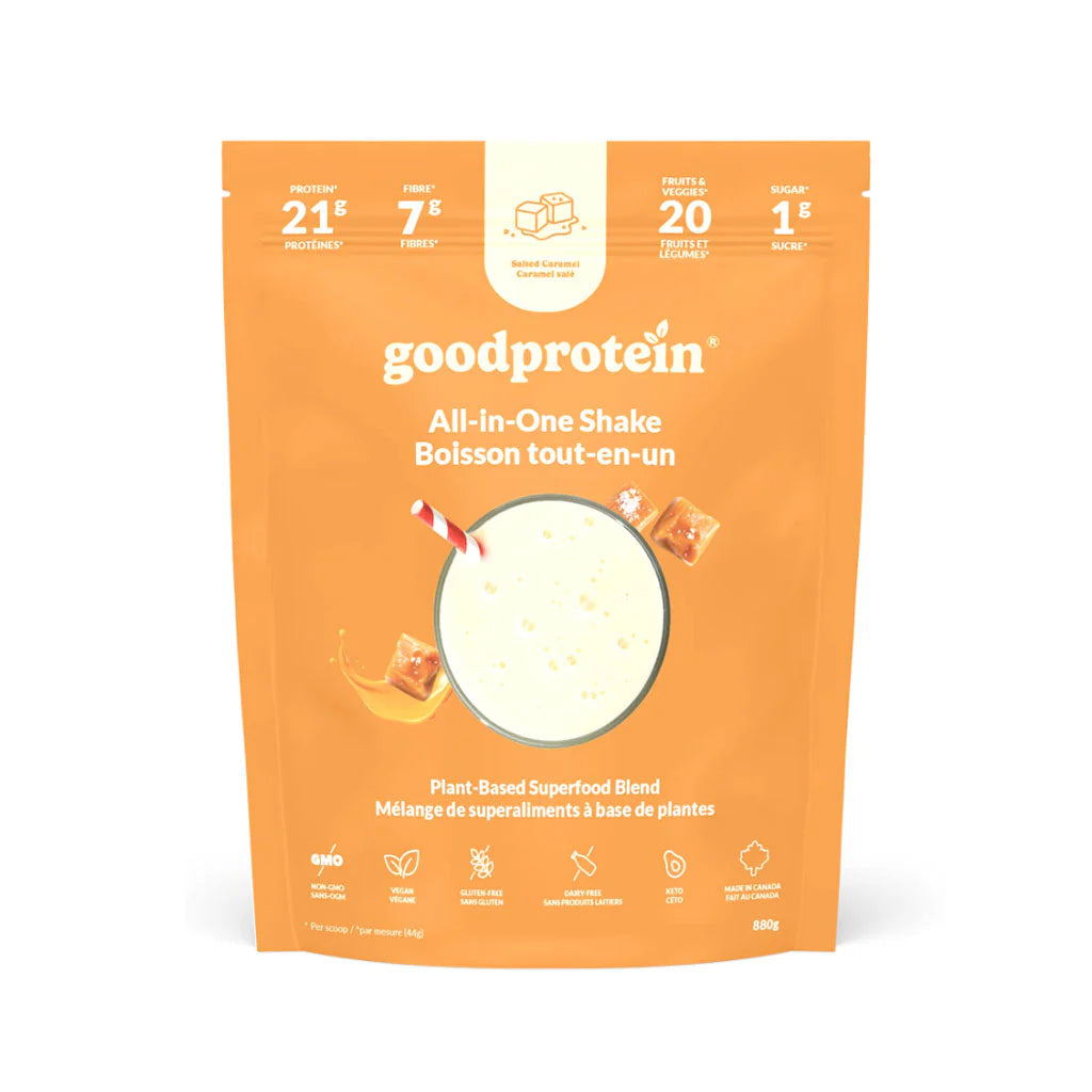 Good Protein Salted Caramel All-In-One Shake 880g - Lighten Up Shop