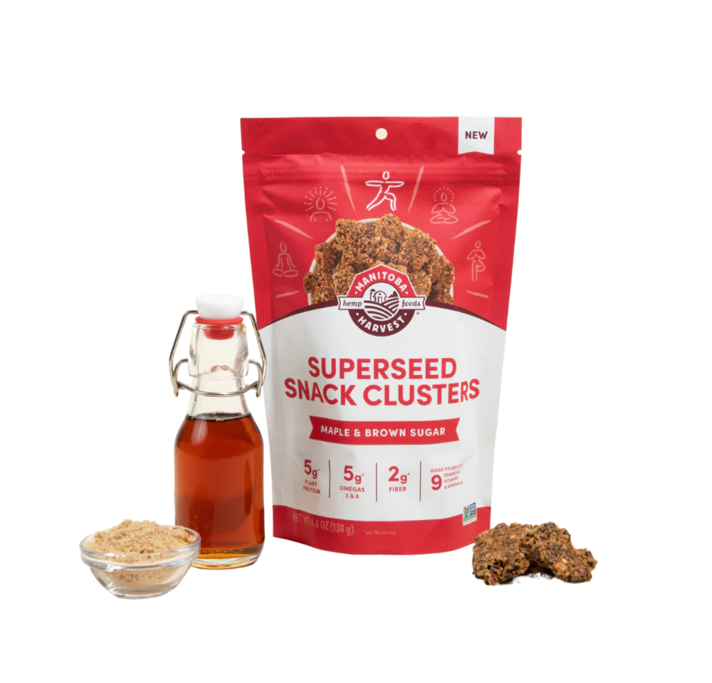 Manitoba Harvest Maple & Brown Sugar Superseed Snack Clusters 113g - Lighten Up Shop