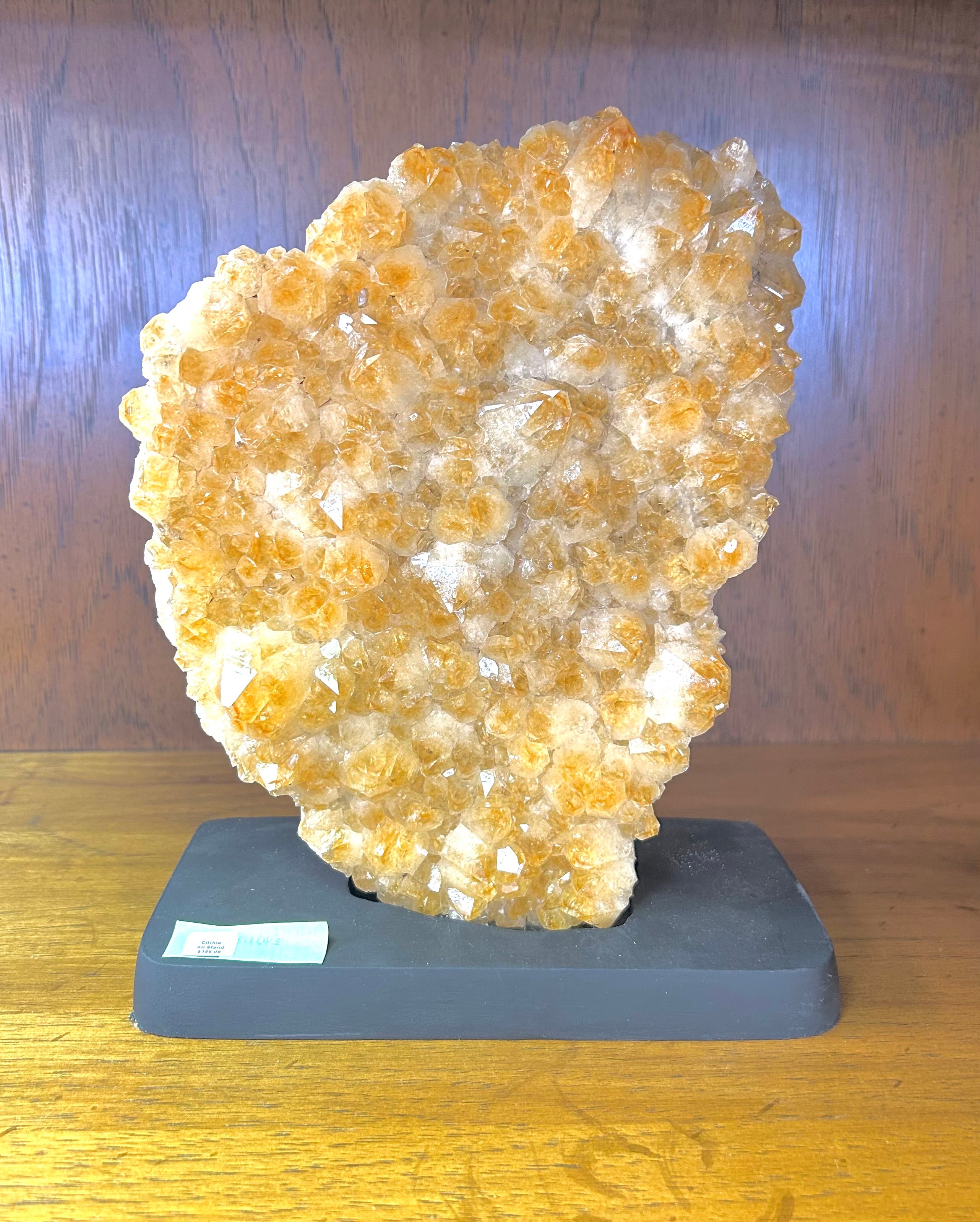 Citrine on Stand - Lighten Up Shop