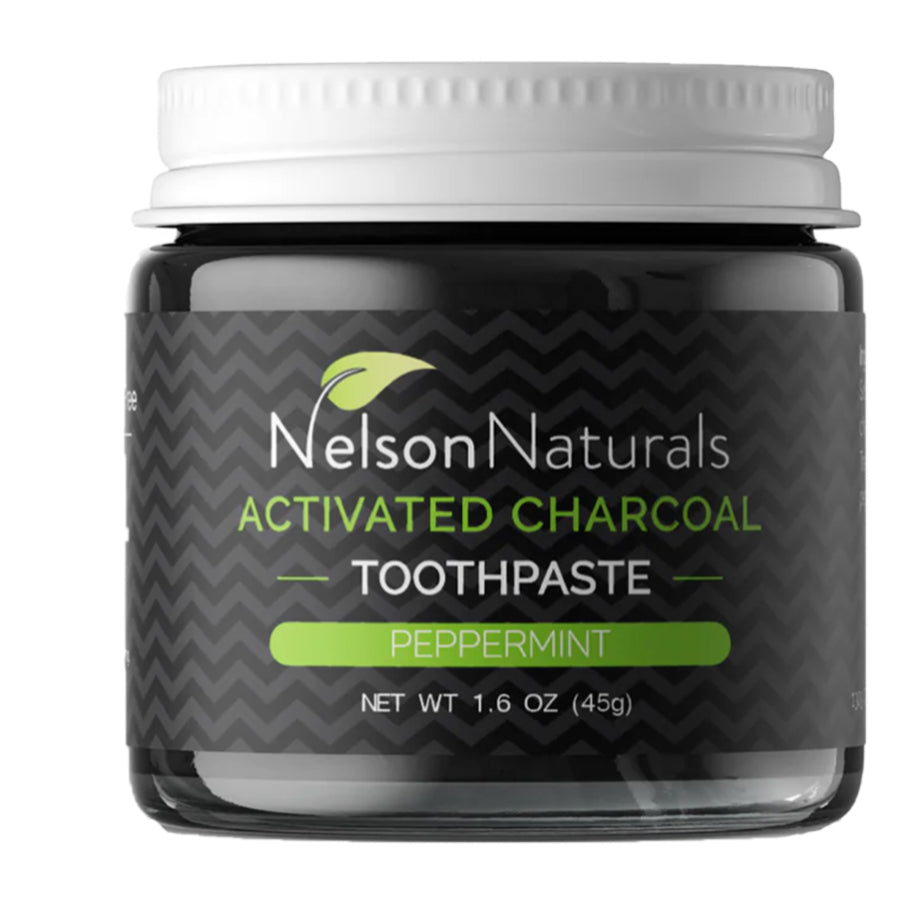Activated Charcoal (Peppermint) Toothpaste 93 grams - Lighten Up Shop