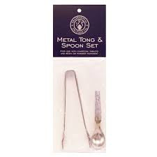 Metal Tong & Spoon Set - Lighten Up Shop