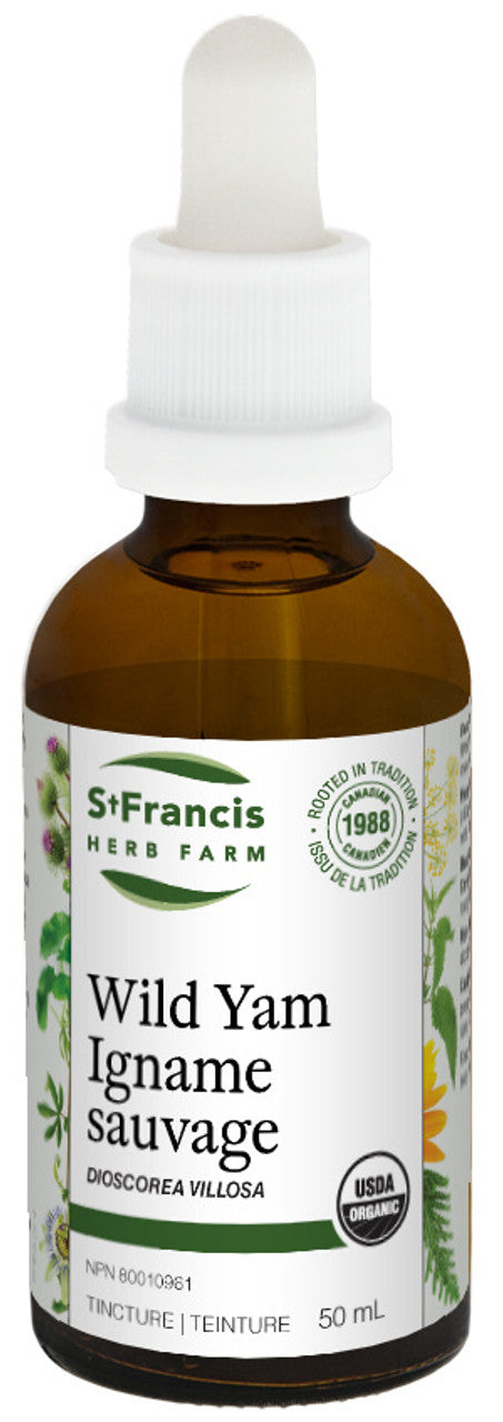 St Francis Wild Yam 50ml - Lighten Up Shop