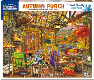 Autumn Porch Puzzle 1000pc