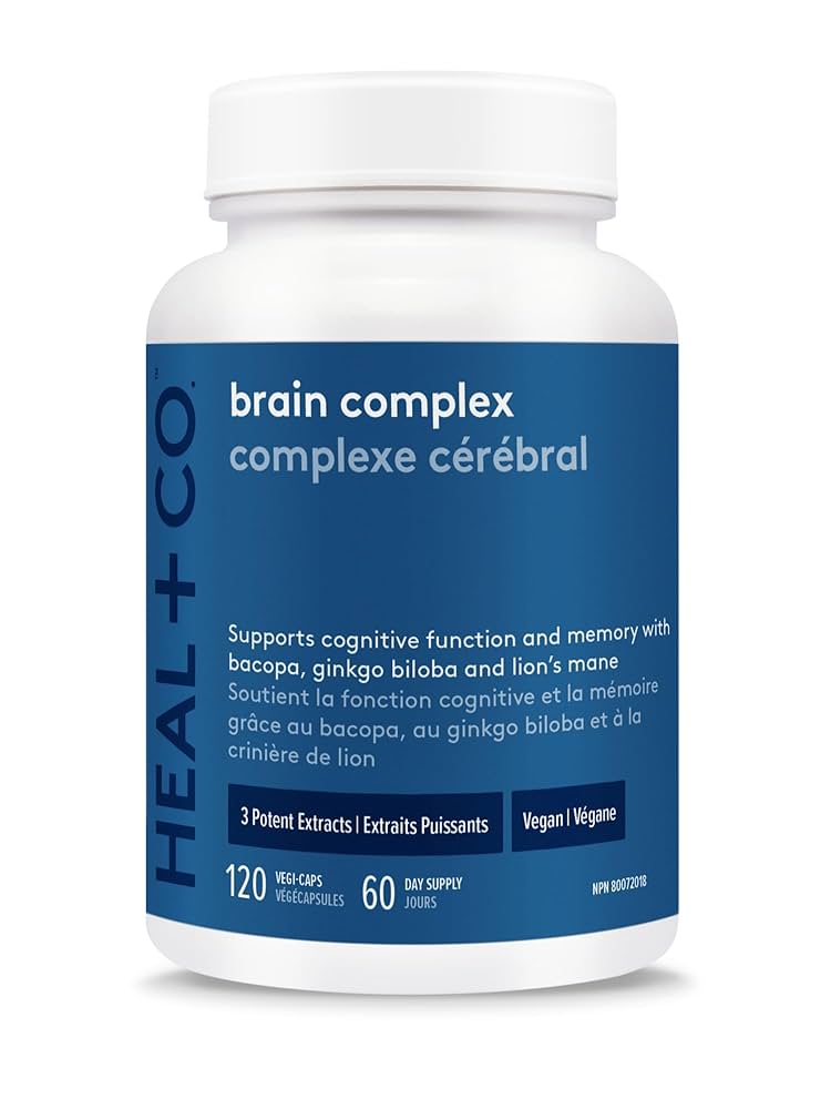 Heal + Co Brain Complex - 120 Capsules - Lighten Up Shop