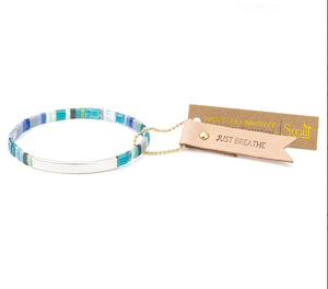 Good Karma Miyuki Bracelet - Just Breathe