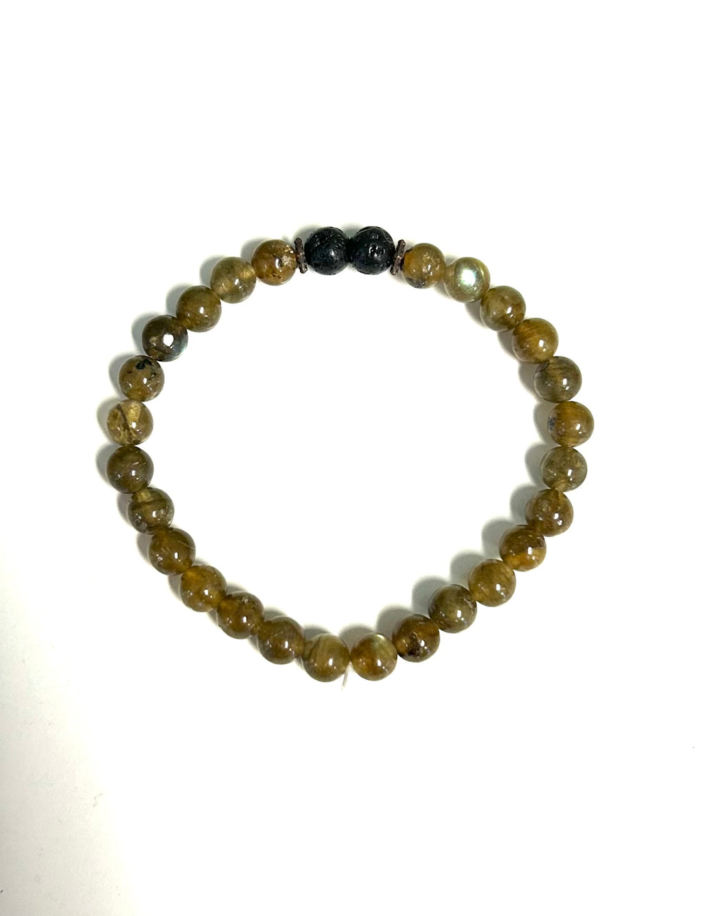 Labradorite Lava Bracelet - Lighten Up Shop