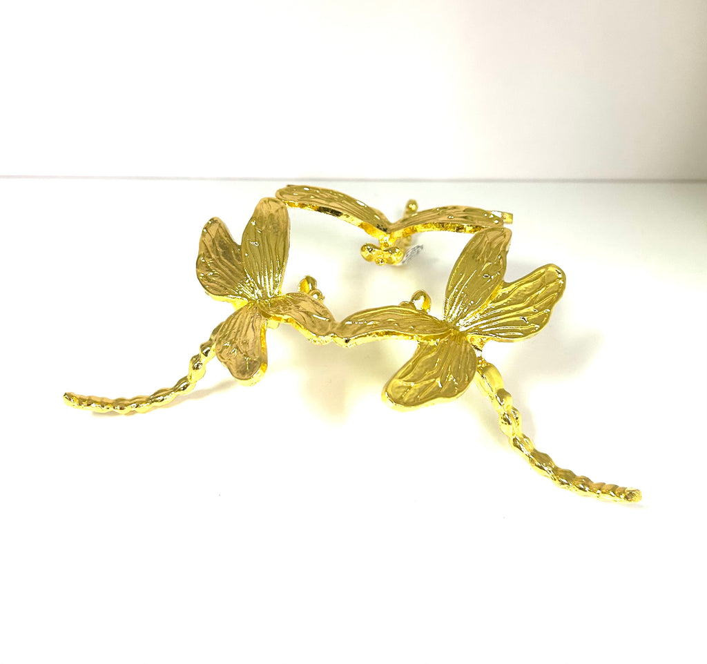 Gold Dragonfly Sphere Stand - Lighten Up Shop