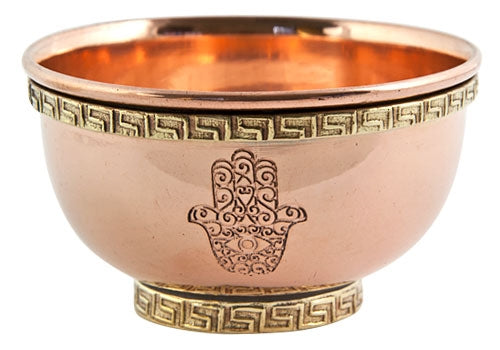 Fatima Copper Offering Bowl