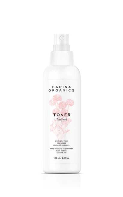 Carina Organics Unscented Toner 120ml - Lighten Up Shop