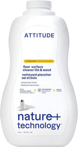 Attitude Floor Surface Cleaner Tile & Wood 1.04L - Citrus Zest