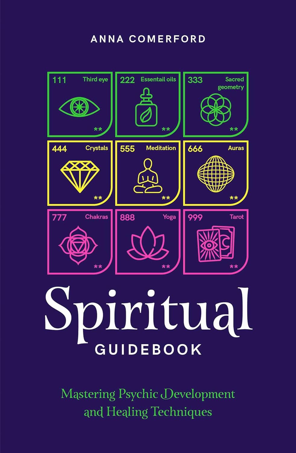 Spiritual Guidebook: Mastering Psychic Development and Healing Techniques - Anna Comerford