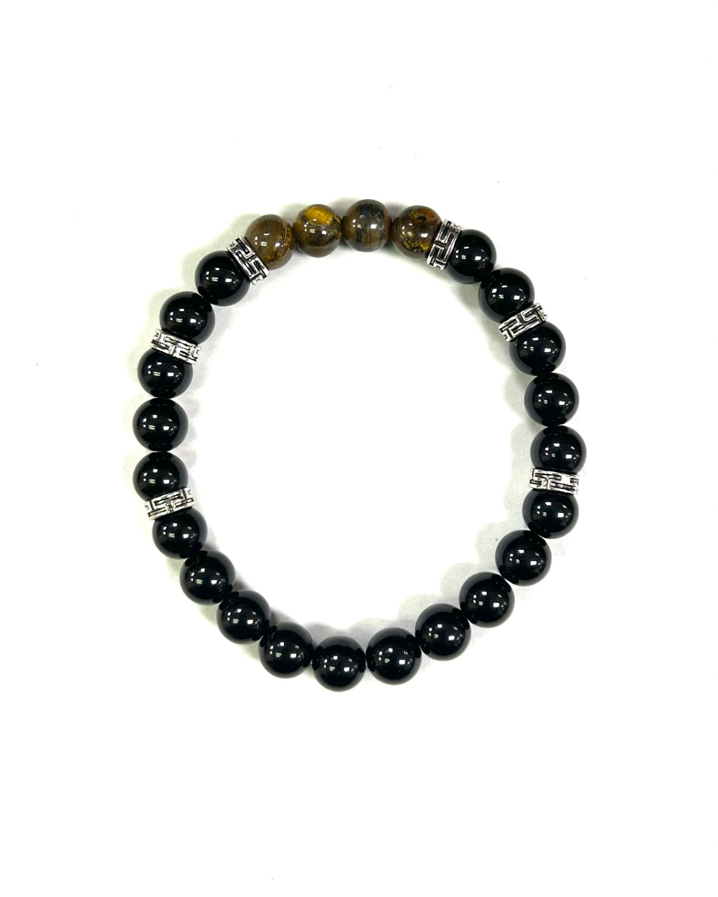 Obsidian & Tiger’s Eye Bracelet - Lighten Up Shop