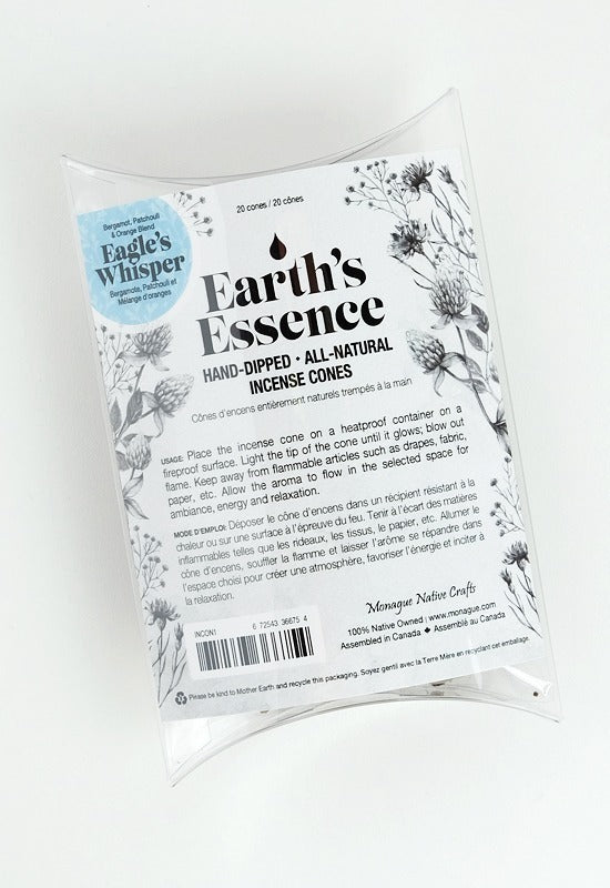 Earth’s Essence Hand Dipped Incense Cones - Lighten Up Shop