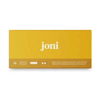 Joni Organic Cotton Tampons Regular - 16 - Lighten Up Shop