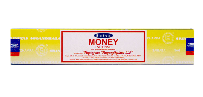 Satya Nag Champa Money Incense - Lighten Up Shop