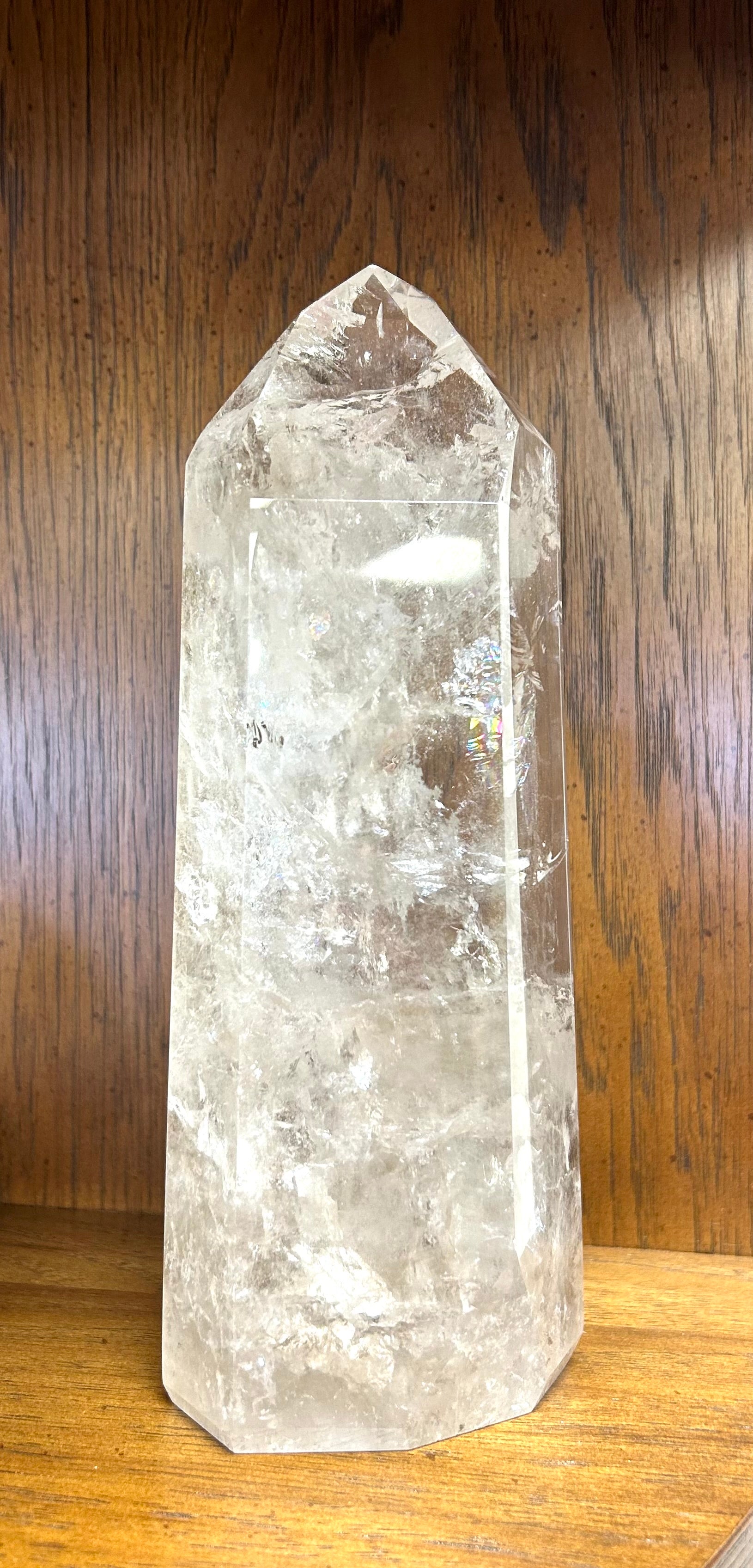 Clear Quartz Tower