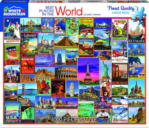 Best Places In The World Puzzle 1000pc