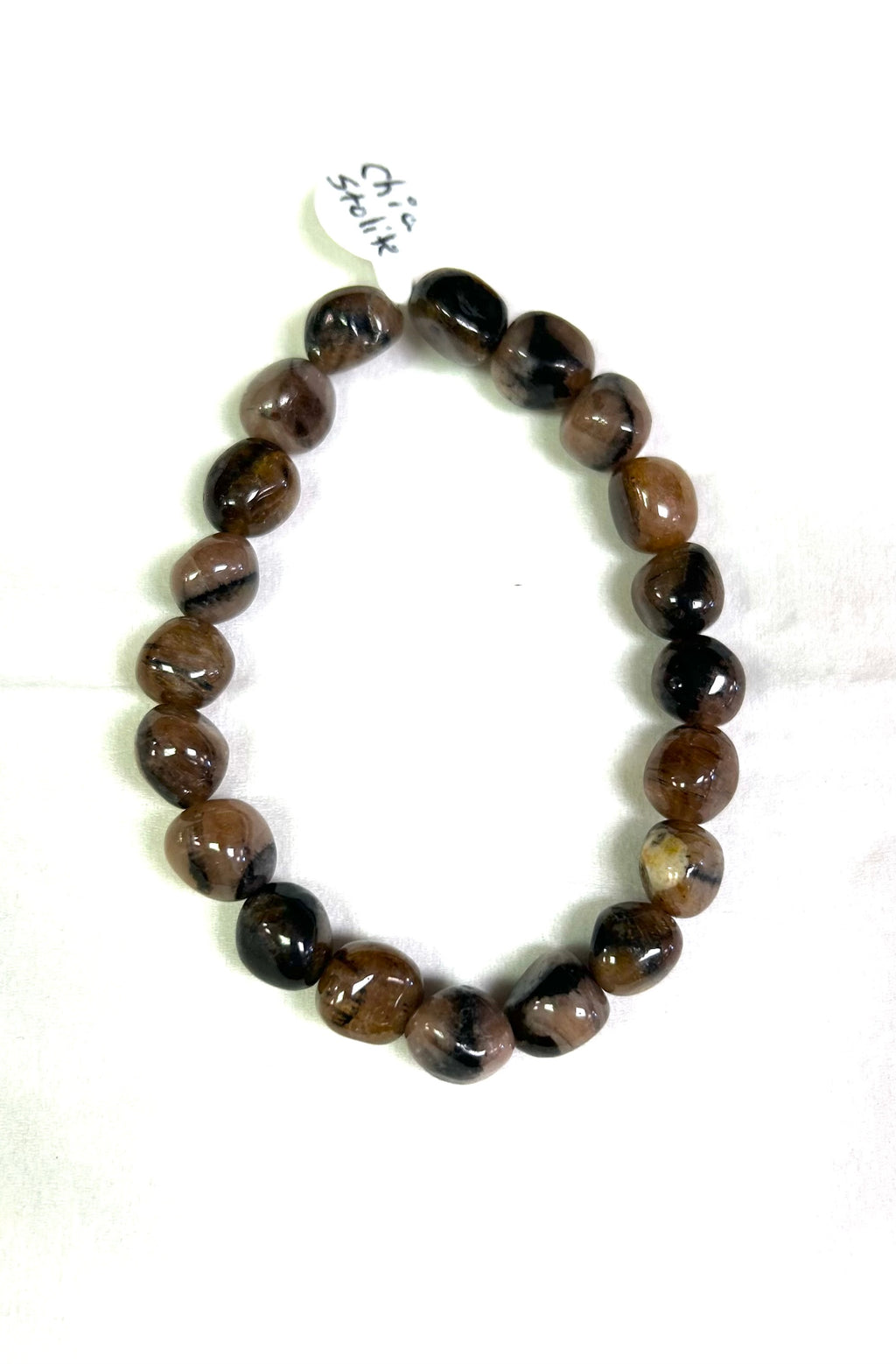 Chiastolite Bracelet - Lighten Up Shop