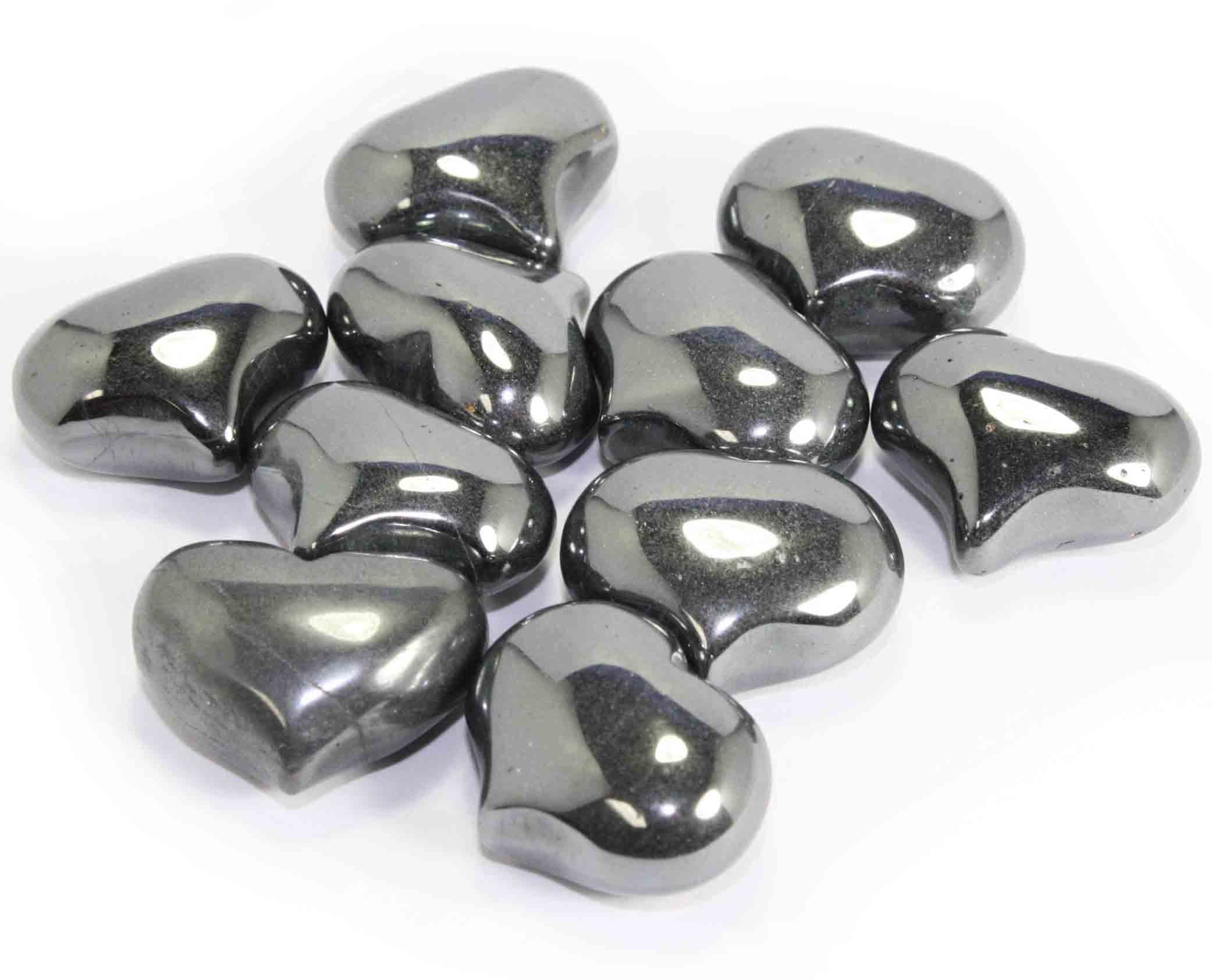 Hematite Heart - Lighten Up Shop