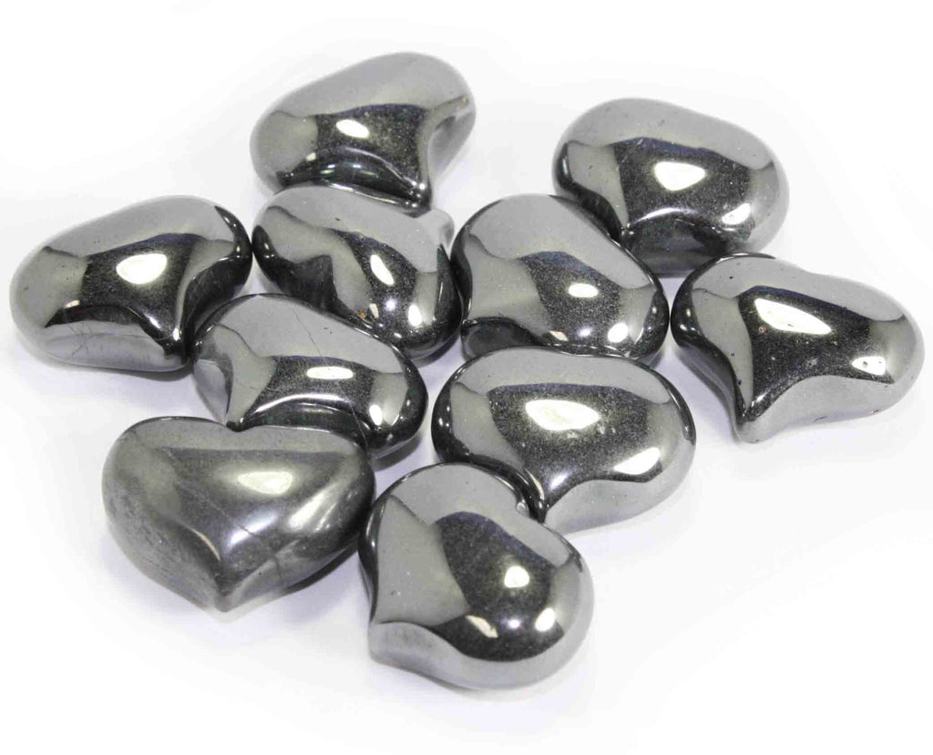 Hematite Heart - Lighten Up Shop