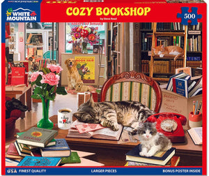 Cozy Bookshop Puzzle 500pc