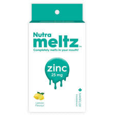 Nutra Meltz Zinc 25mg