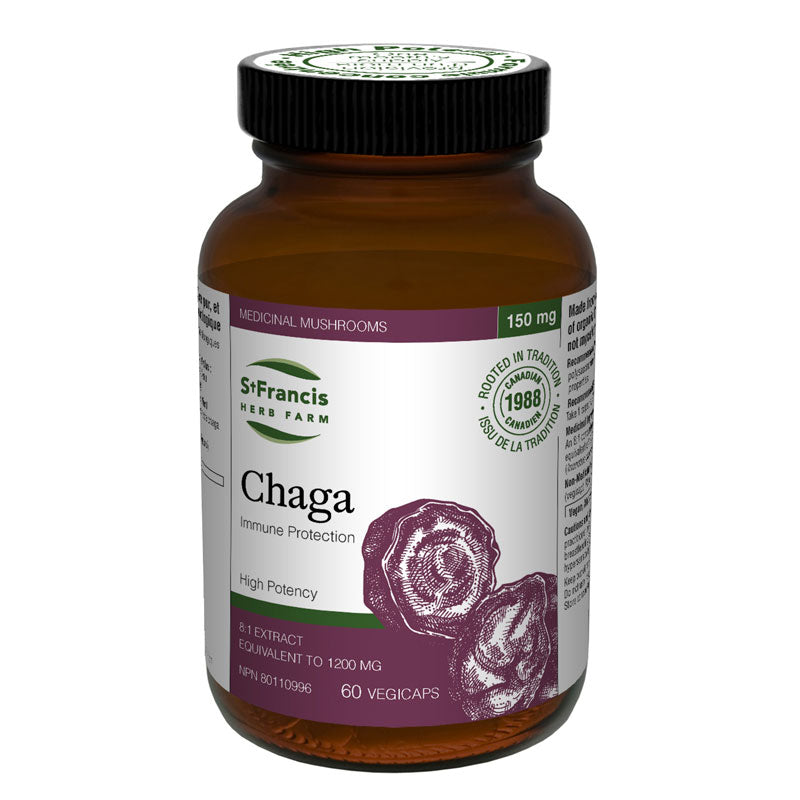 St. Francis Chaga - 60 Capsules - Lighten Up Shop