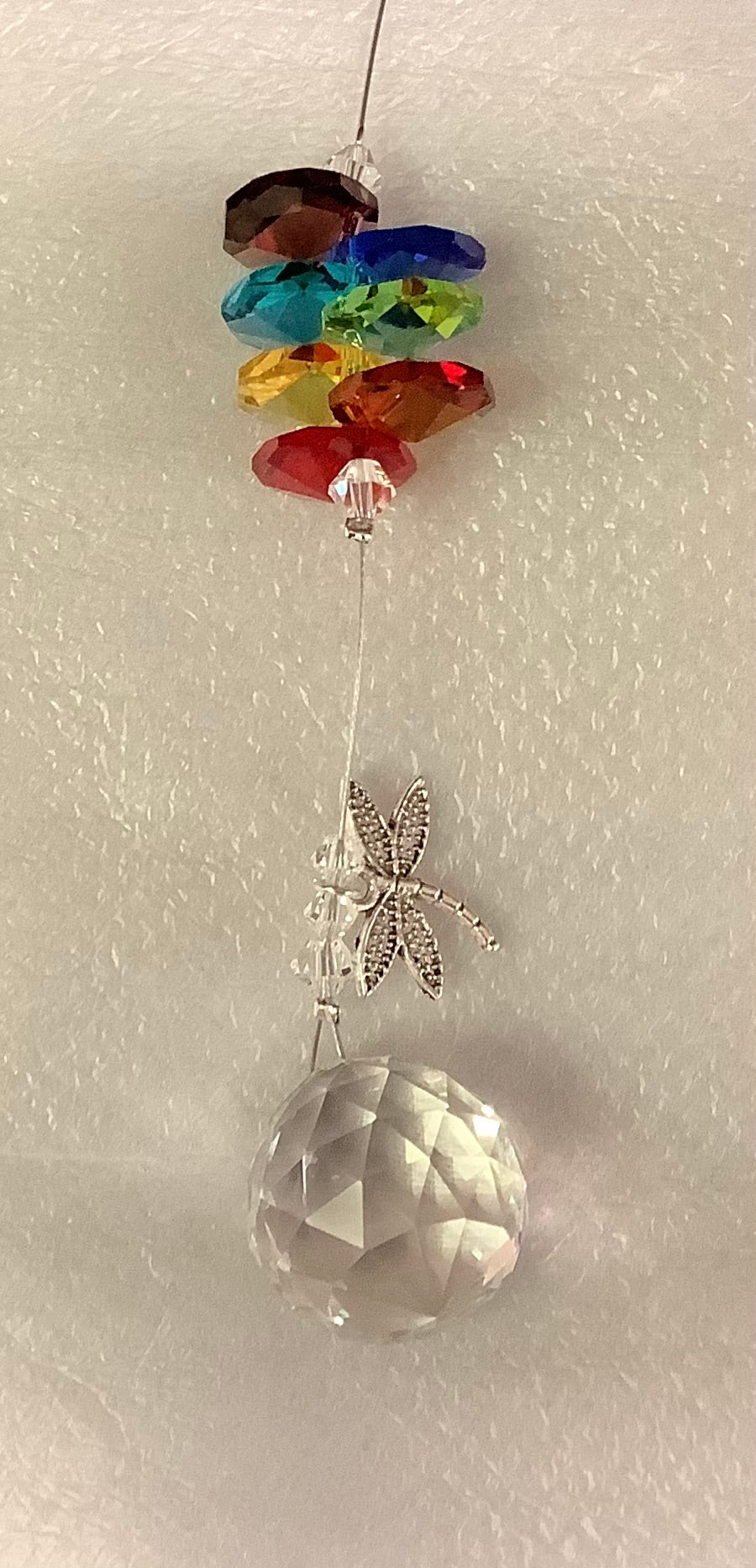 Dragonfly Charm Suncatcher - Lighten Up Shop