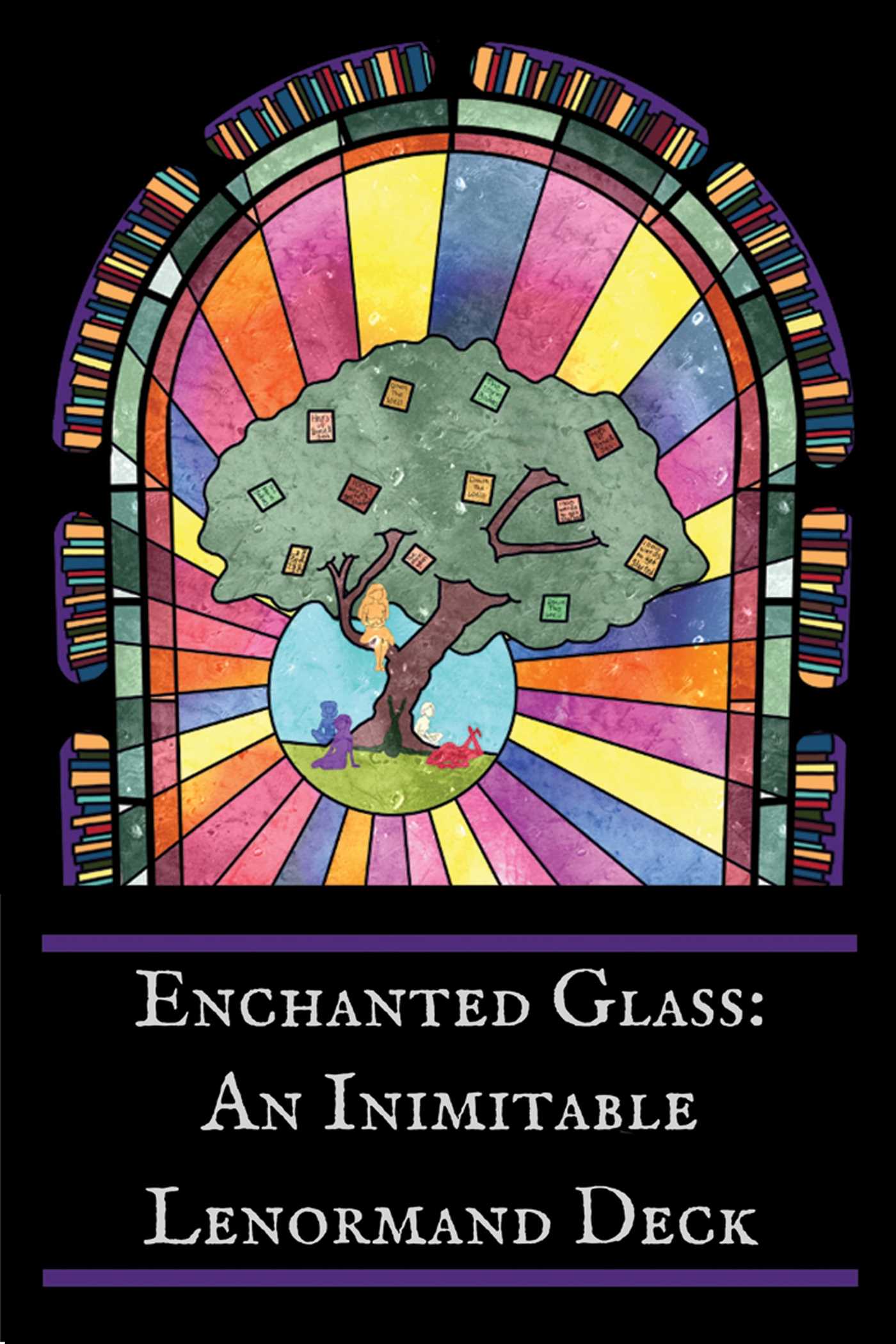 Enchanted Glass (An Inimitable Lenormand Deck) - Veronica King - Lighten Up Shop