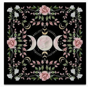 Moon and Roses Altar Cloth - Lighten Up Shop