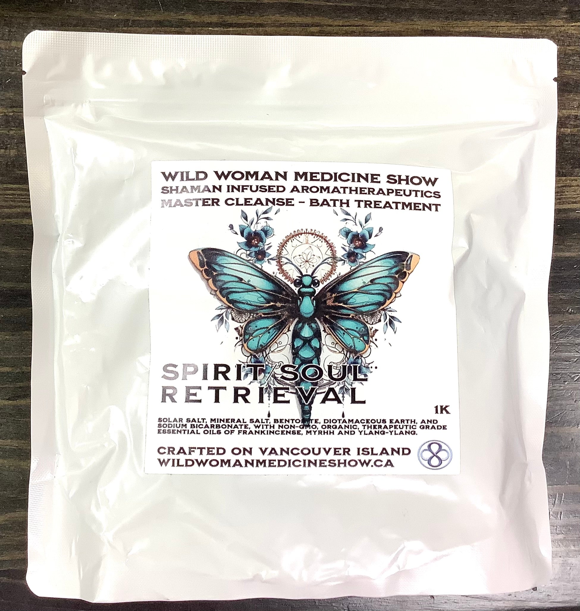 Spirit/Soul Retrieval Bath Treatment (1kg) Wild Woman Medicine Show - Lighten Up Shop