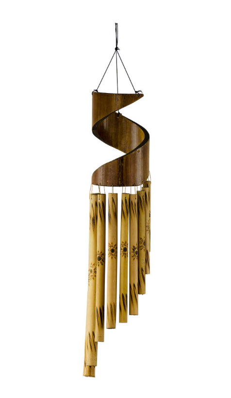 Spiral Bamboo Chimes - Lighten Up Shop