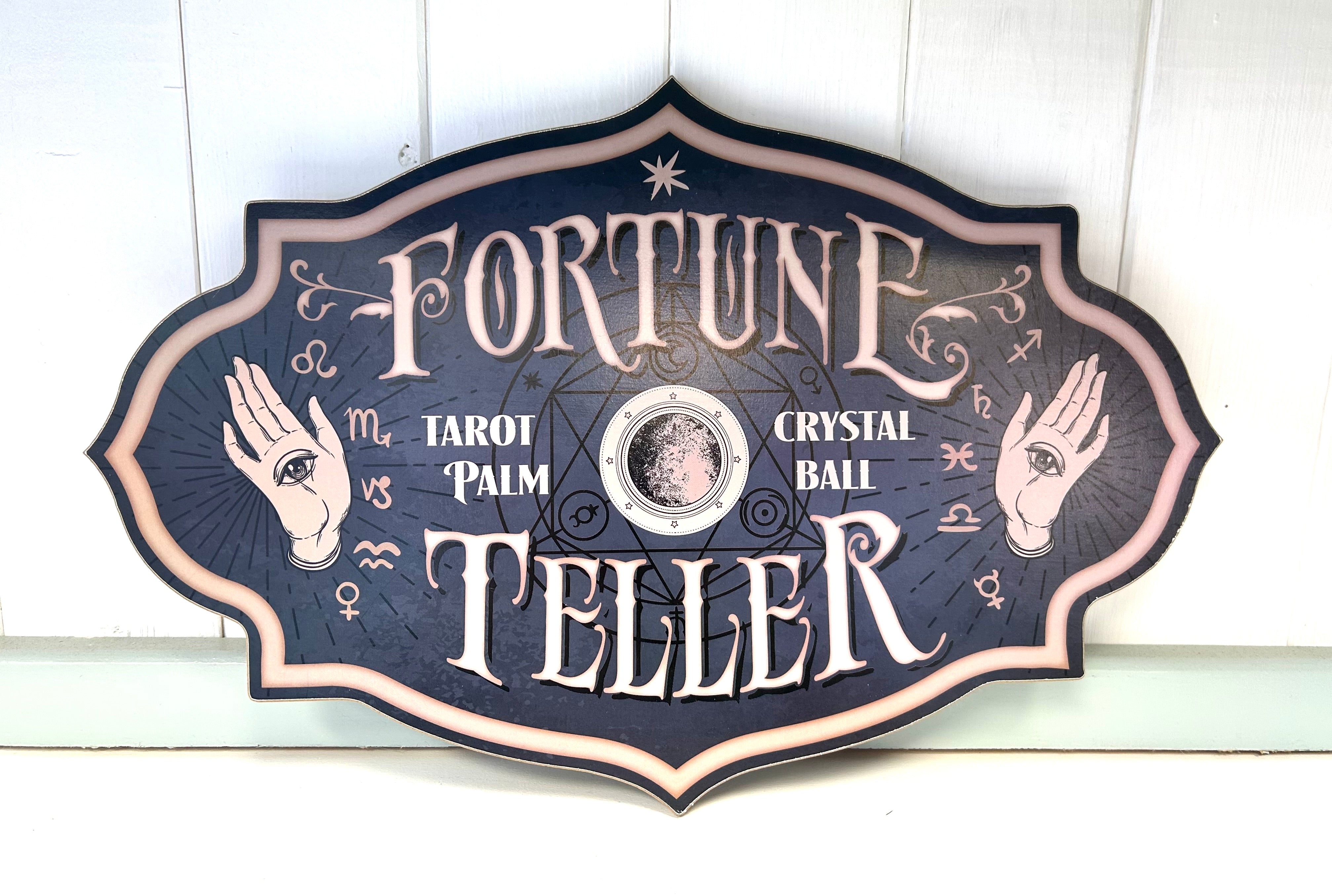 Fortune Teller Sign