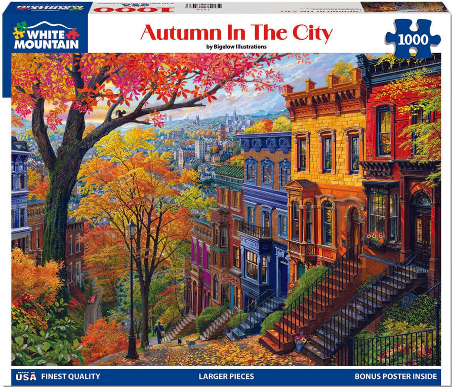 Auntumn In The City Puzzle 1000pc