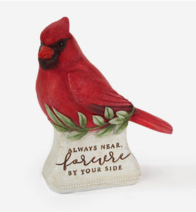 Red Cardinal Figurine on Base