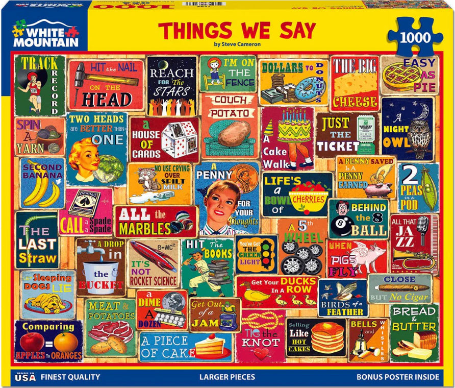 Things We Say Puzzle 1000pc