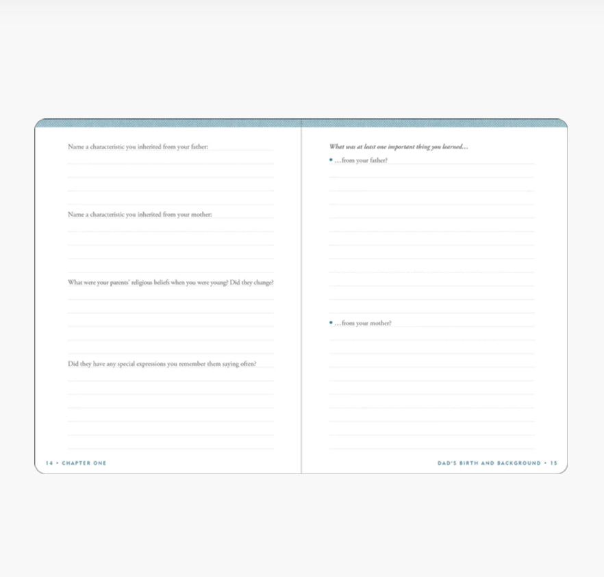 Dad’s Story Journal - Lighten Up Shop