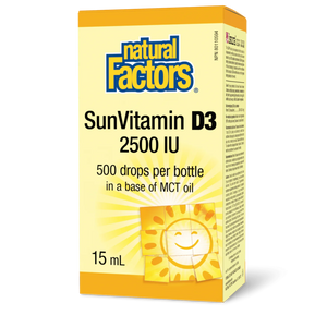 Vitamin D3 2500IU Drops 15ml