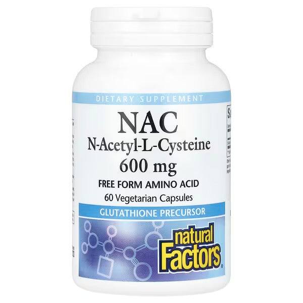 N-Acetyl-L-Cysteine 600mg 60 capsules