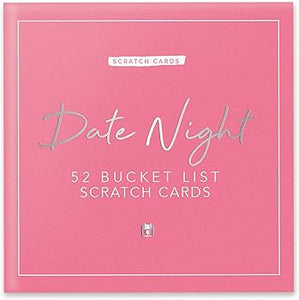 Date Night 52 Bucket List Scratch Cards