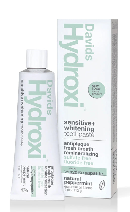 Davids Hydroxi Toothpaste - Natural Peppermint 1.75oz