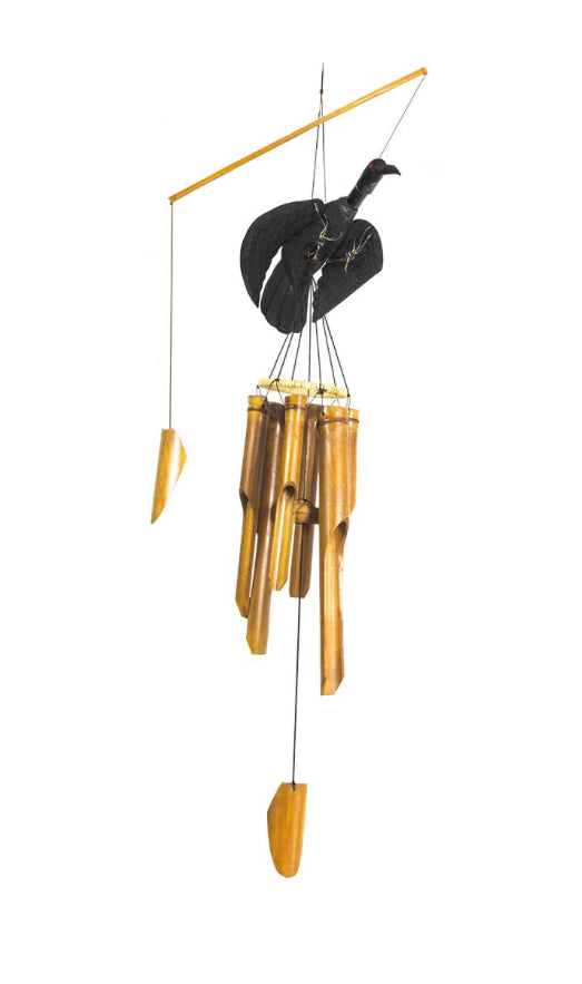 Raven Bamboo Wind Chimes - Lighten Up Shop