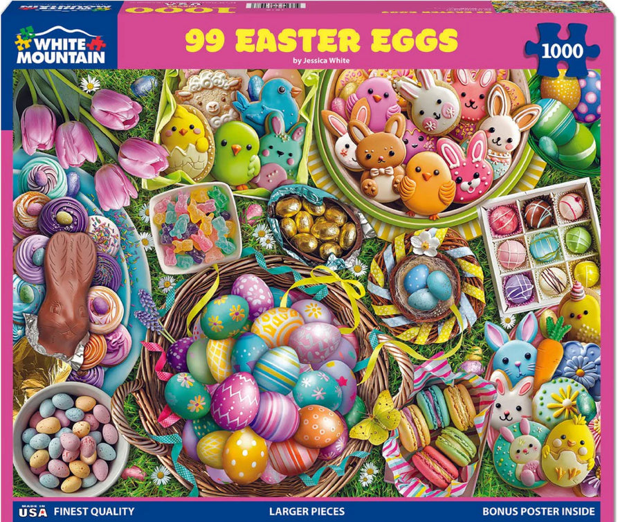 99 Easter Eggs Puzzle 1000pc