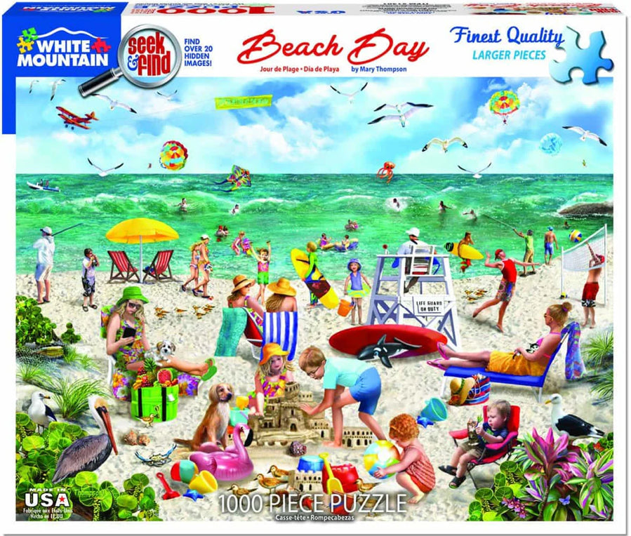 Beach Day Puzzle 1000pc