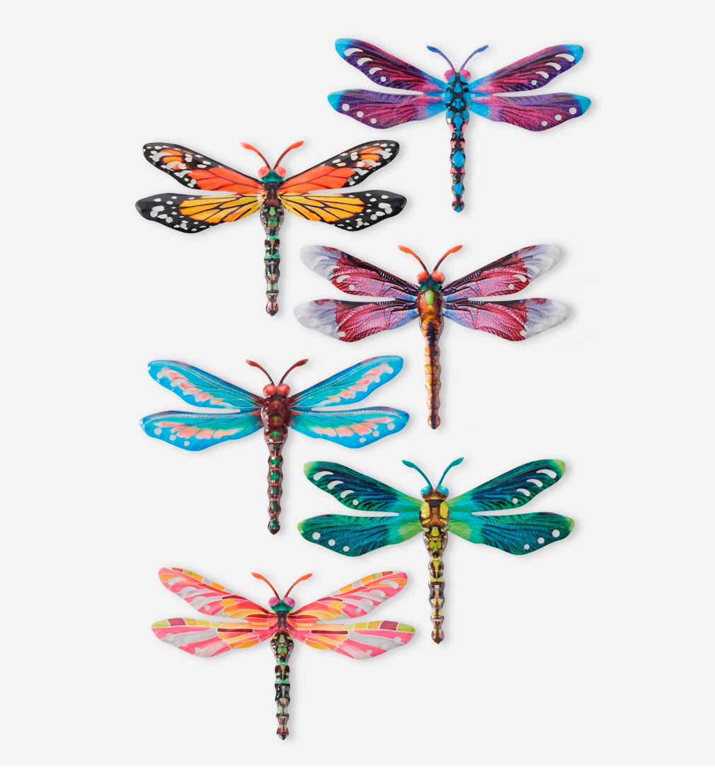 Metal Dragonfly Wall Decor