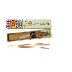 White Sage & Palo Santo Incense Sticks