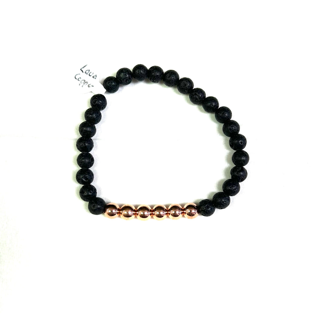 Copper Lava Bracelet - Lighten Up Shop