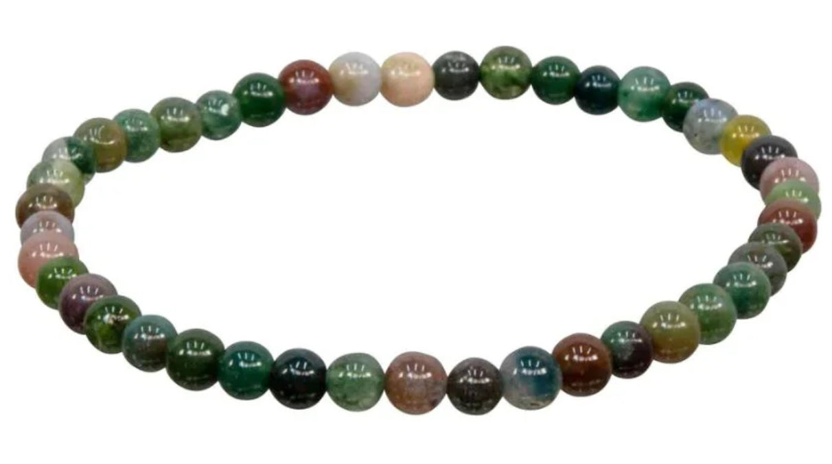 Fancy Jasper Bracelet 4mm - Lighten Up Shop