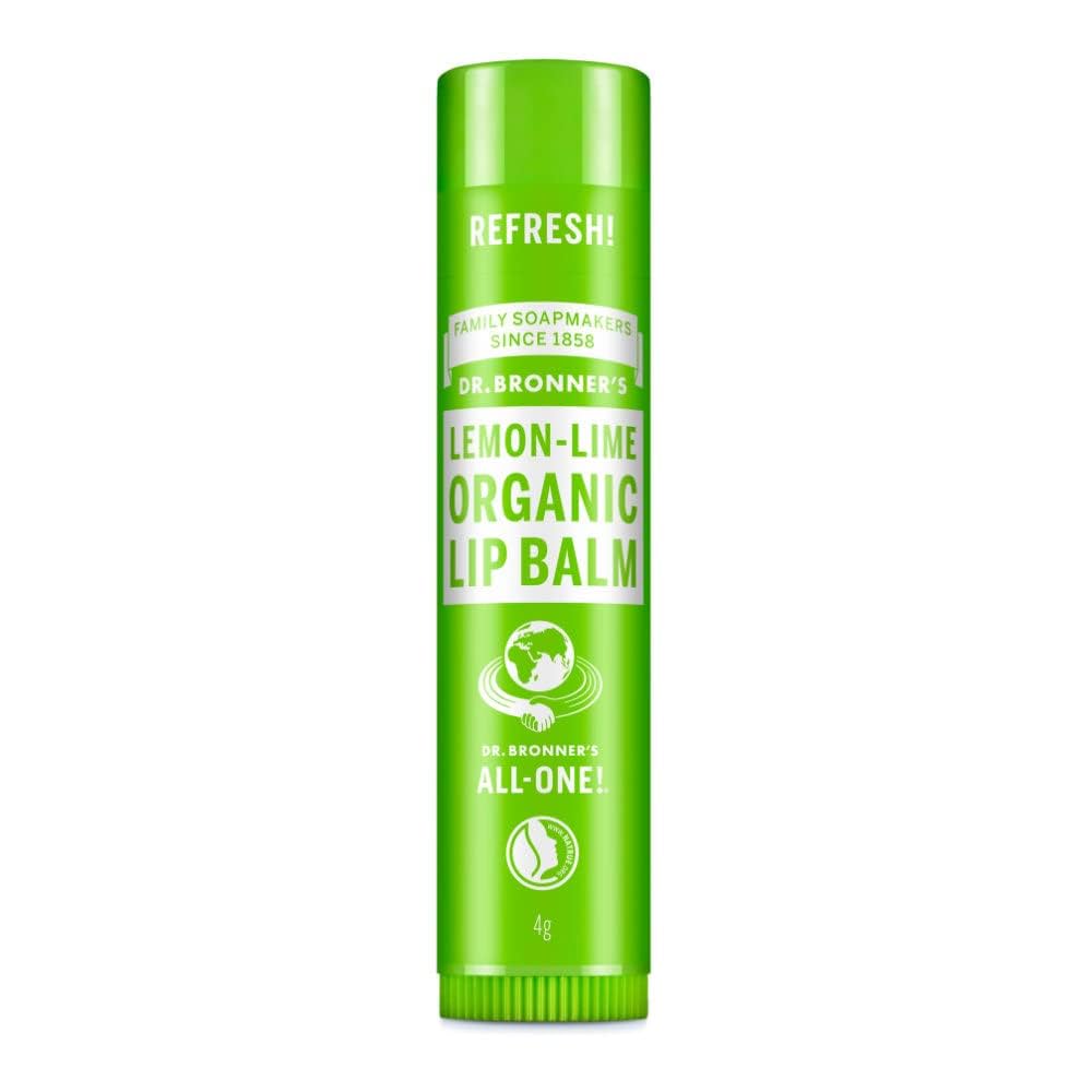 Dr. Bronner’s Organic Lip Balm 4g - Lemon Lime